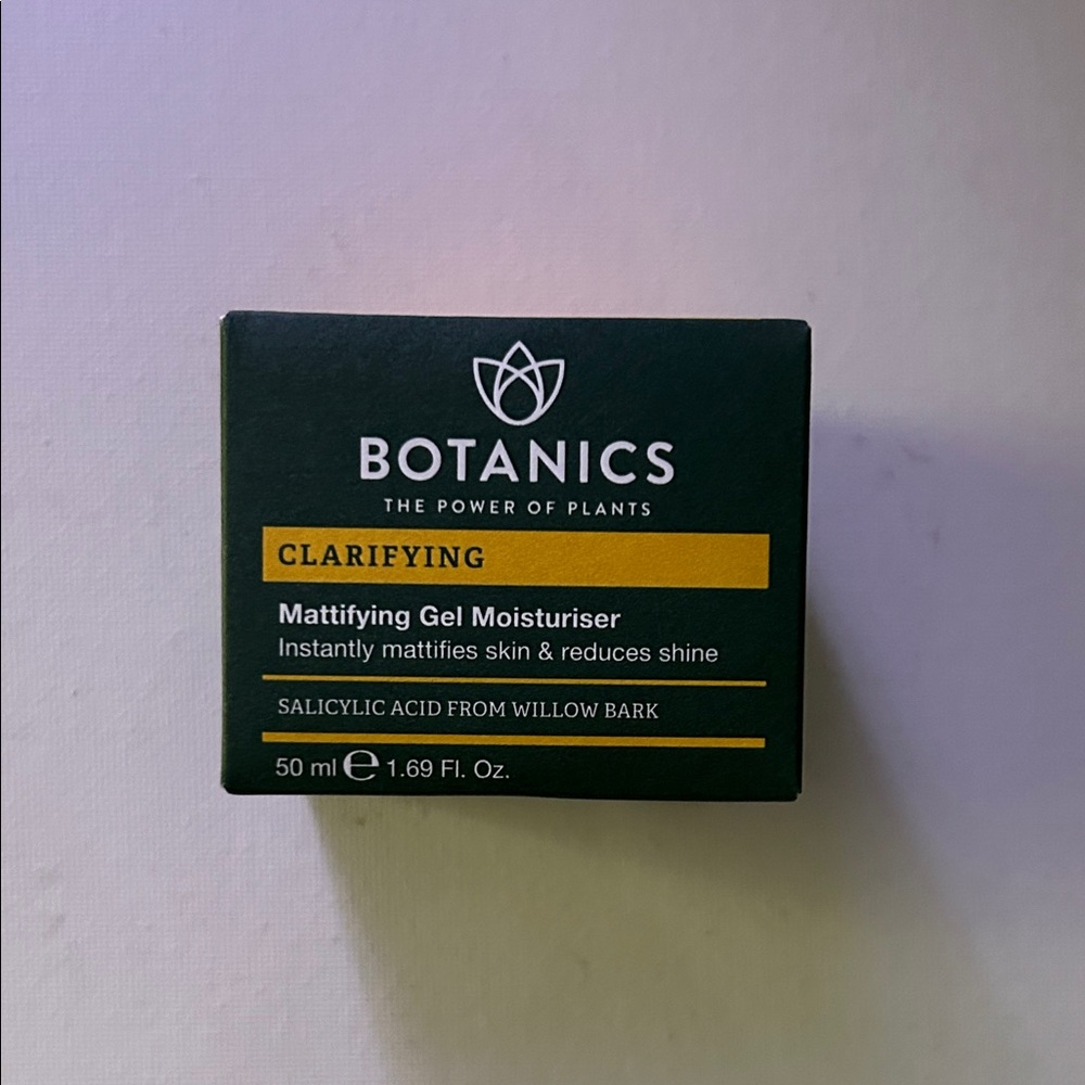 Clarifying Mattifying Gel Moisturiser - Green